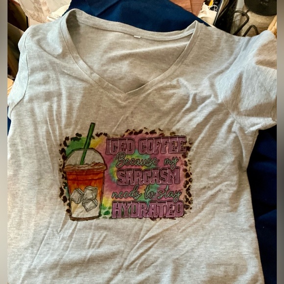 Tops - Hand Pressed! BN Adult L Sublimation T-shirt